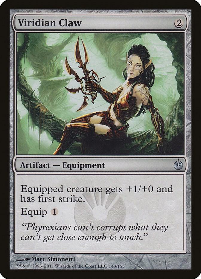 Viridian Claw #143 FOIL Mirrodin Besieged