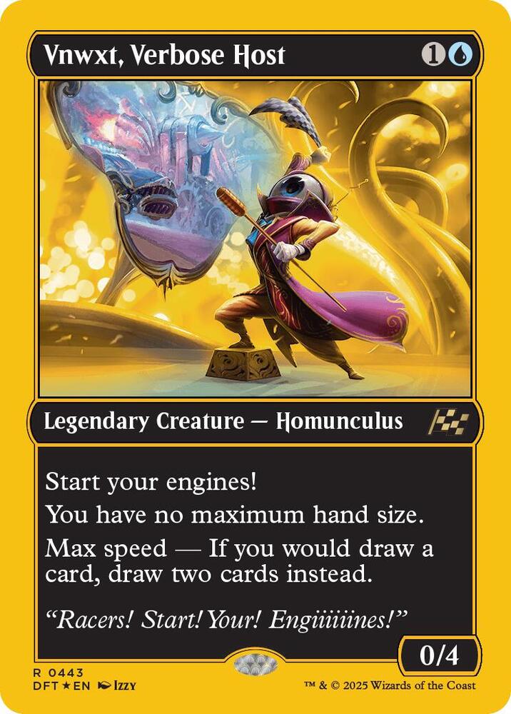 Vnwxt, Verbose Host #443 FIRST PLACE FOIL Aetherdrift