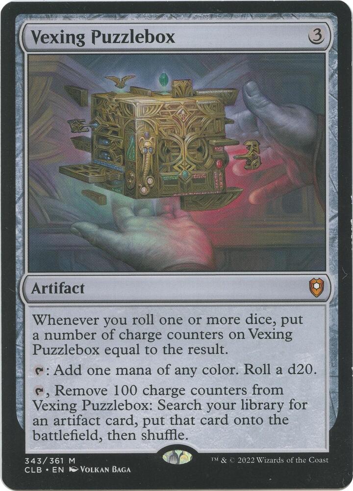 Vexing Puzzlebox #343 Commander Legends: Battle for Baldur's Gate
