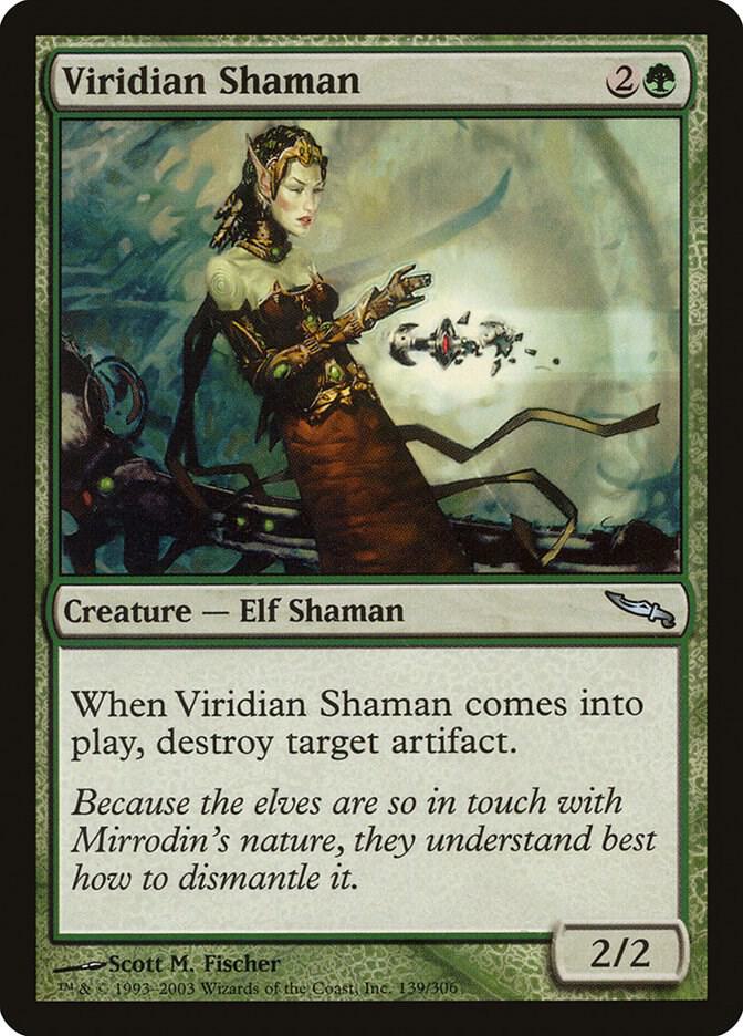 Viridian Shaman #139 FOIL Mirrodin