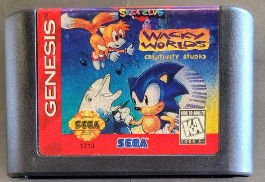 Genesis Wacky Worlds Creativity Studio