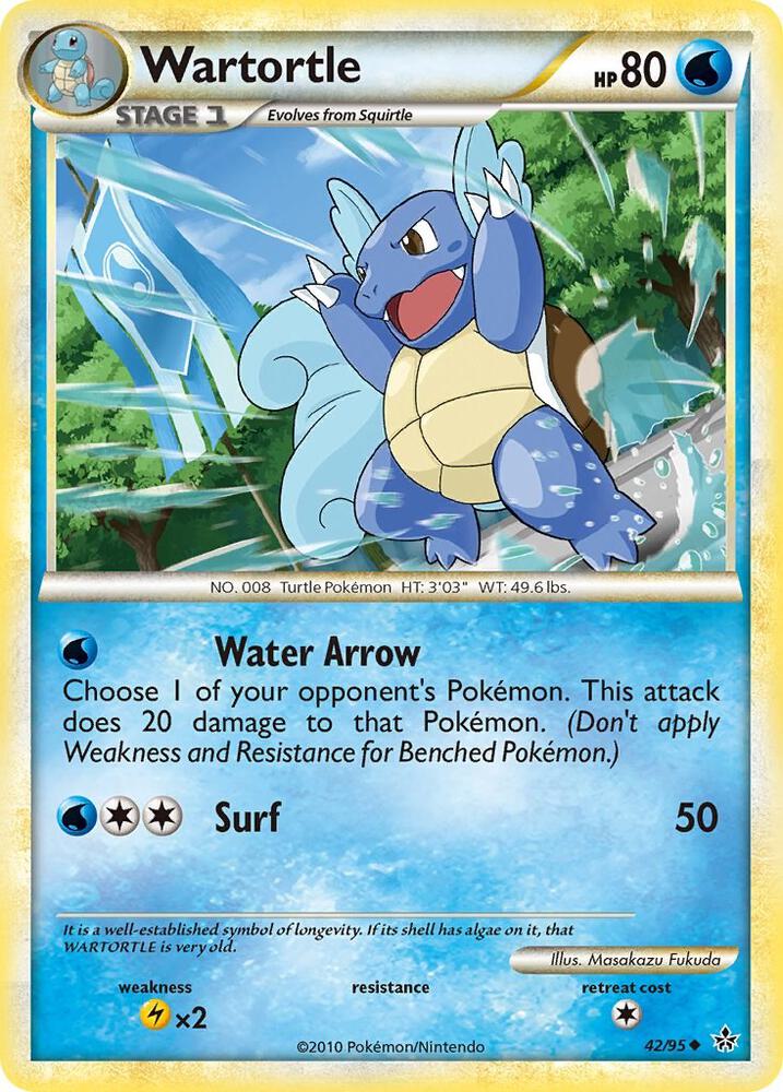 Wartortle #42 Unleashed