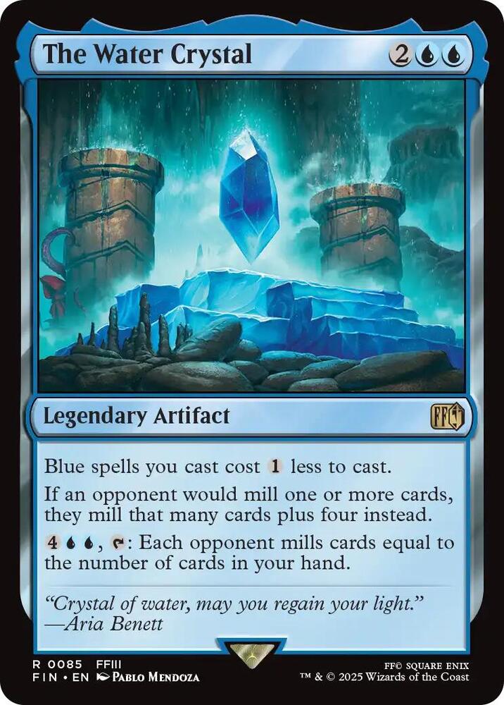 The Water Crystal #85 FOIL Final Fantasy