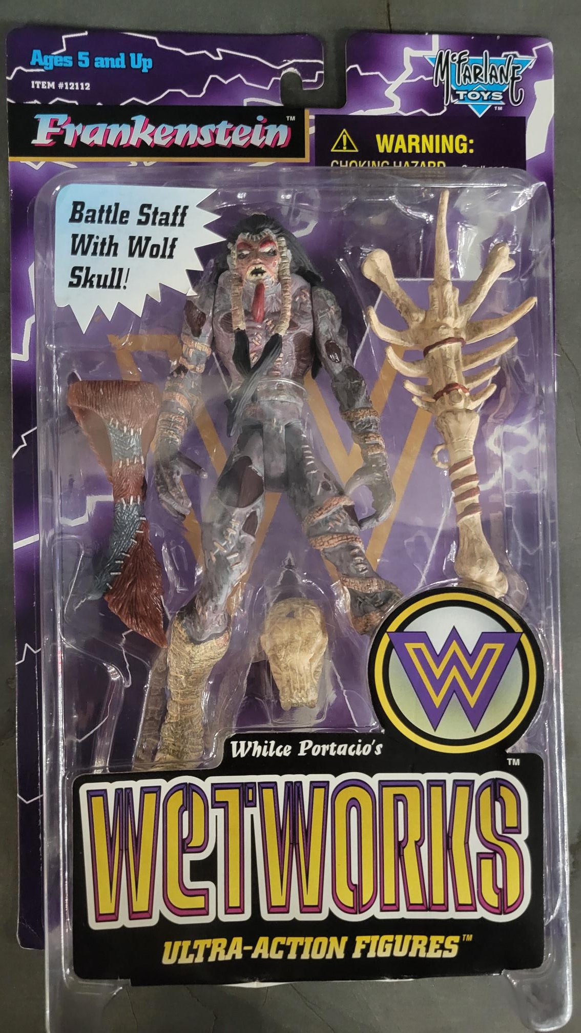 WetWorks Frankenstein Action Figure (1996) NEW/SEALED