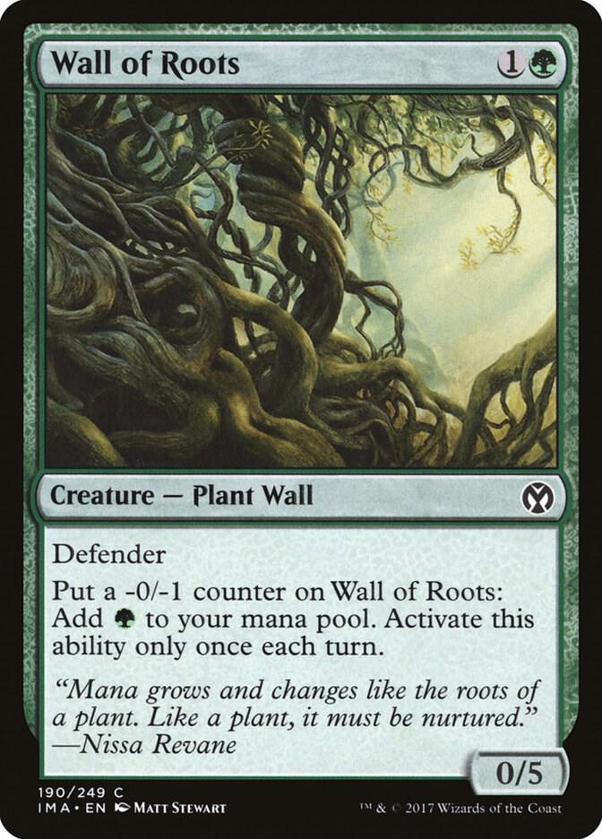 Wall of Roots #190 FOIL Iconic Masters