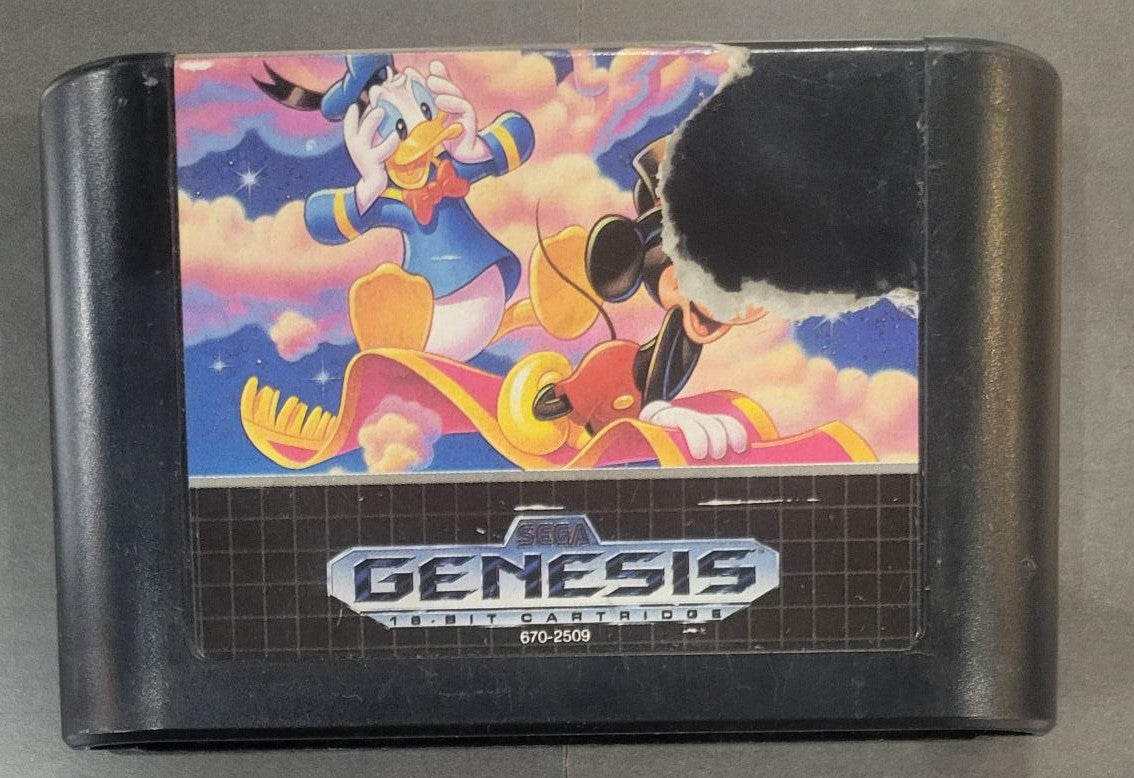 Genesis World of Illusion (Label Damage)