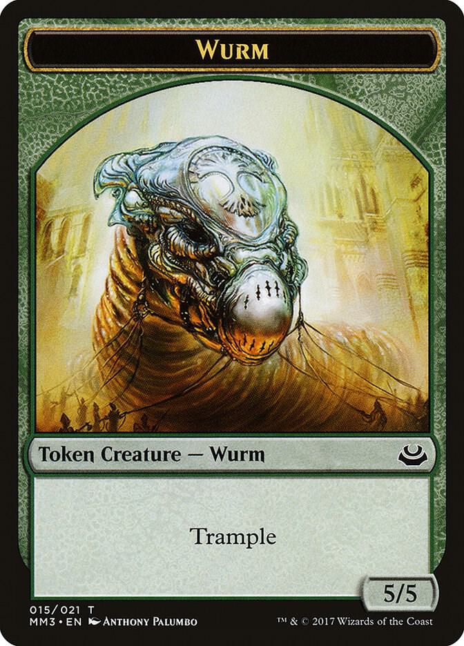 Wurm Token #15 Modern Masters 2017