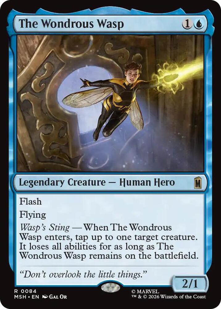 The Wondrous Wasp #84 FOIL Marvel Super Heroes