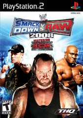 PS2 WWE Smackdown Vs Raw 2008 (No Instructions)