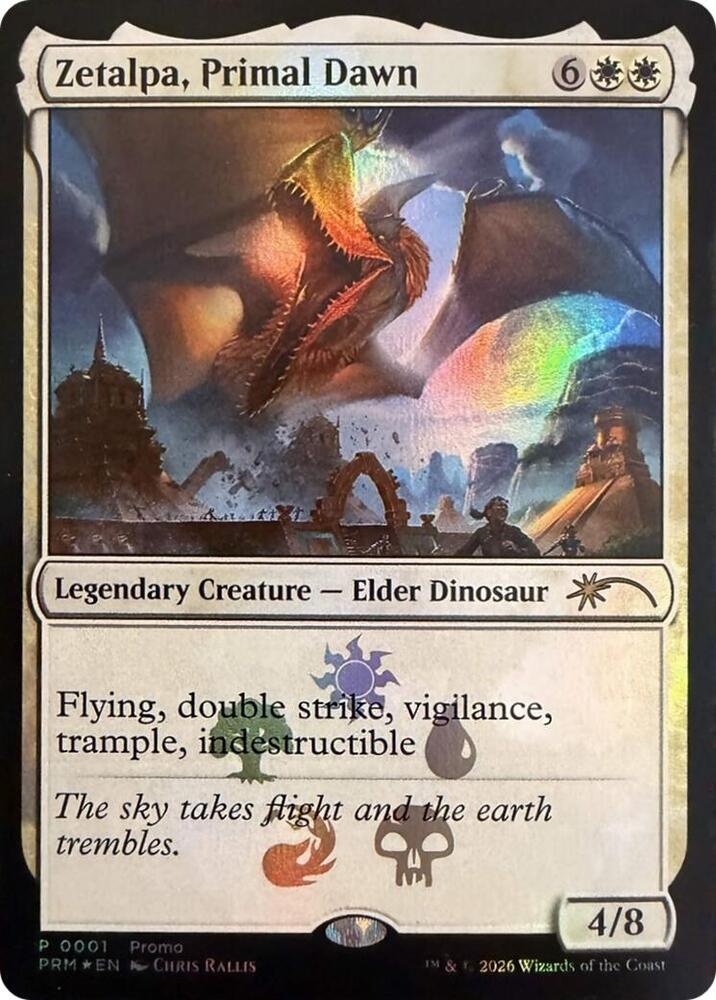 Zetalpa, Primal Dawn #1 FOIL Media Promos