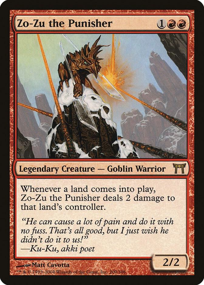 Zo-Zu the Punisher #200 Champions of Kamigawa