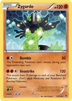 Zygarde #53 FOIL XY - Fates Collide Deck Exclusives