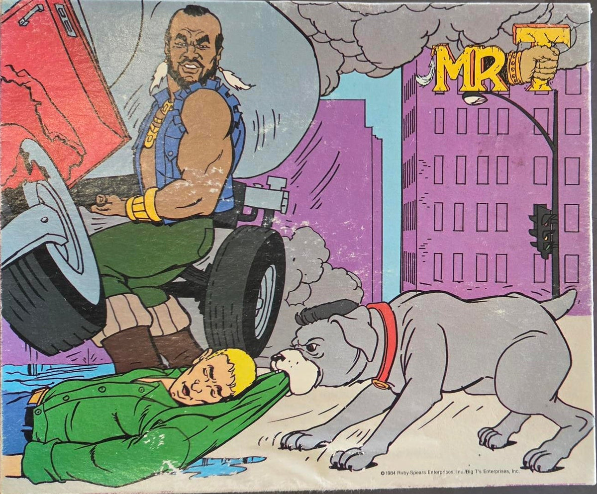 Mr. T Cartoon (A-Team) 24-Piece Puzzle (1984)