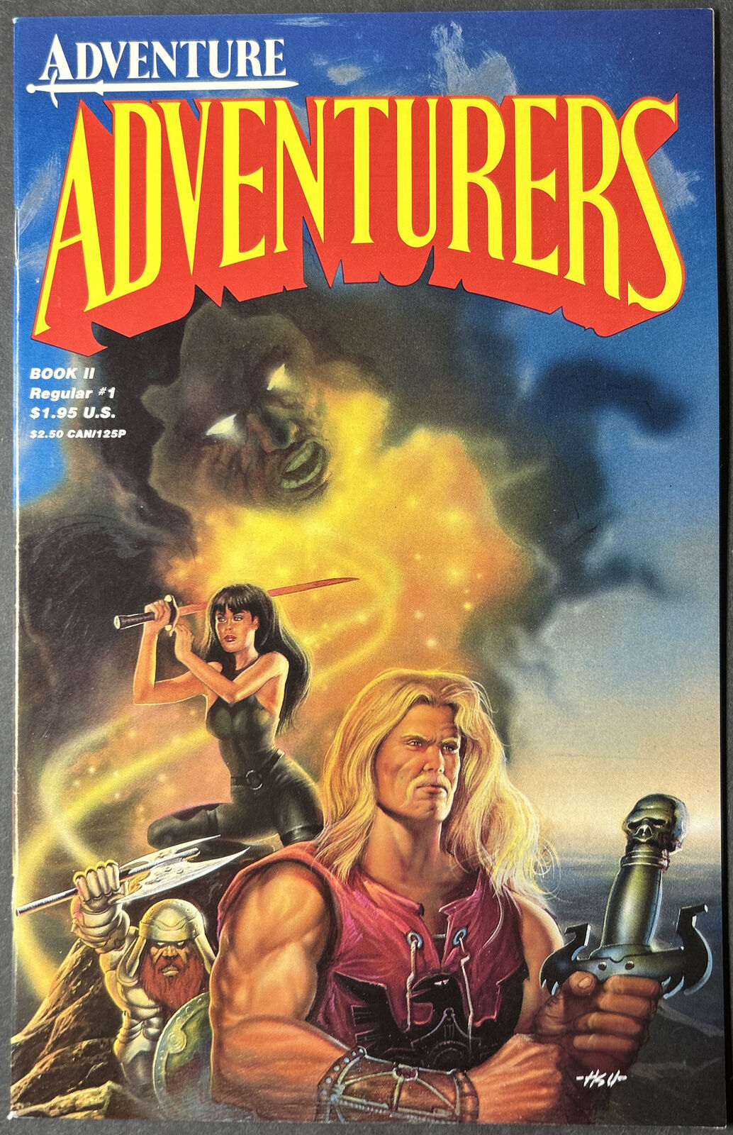 Adventurers Book II #1 (1988) – The Curious Crow Company