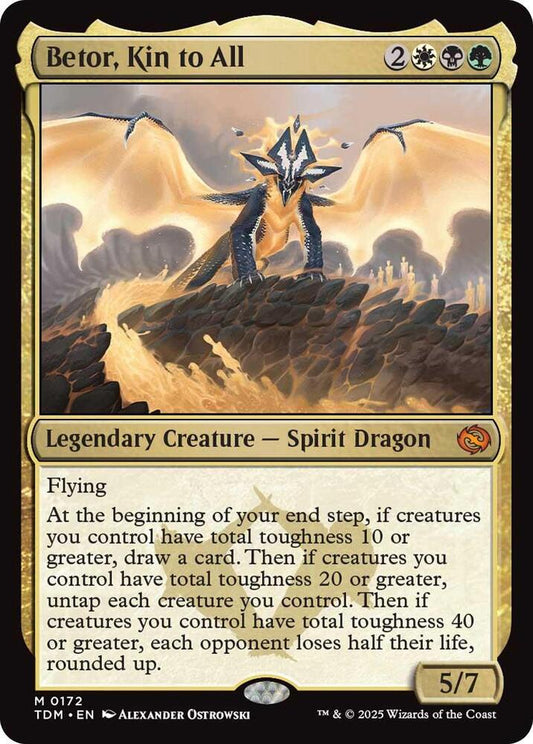 Betor, Kin to All #172 FOIL Tarkir: Dragonstorm