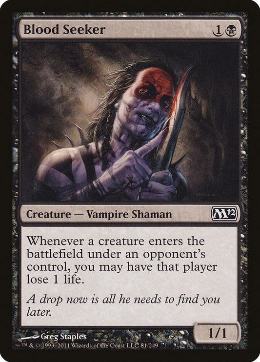 Blood Seeker #81 FOIL Magic 2012