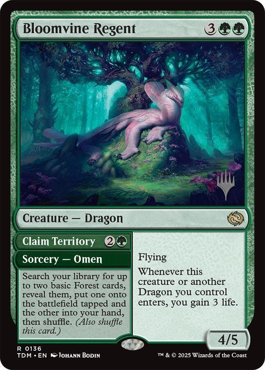 Bloomvine Regent #136 Promo Pack Tarkir Dragonstorm