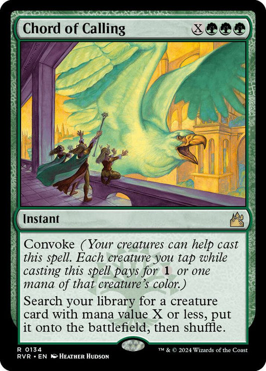 Chord of Calling #134 FOIL Ravnica Remastered