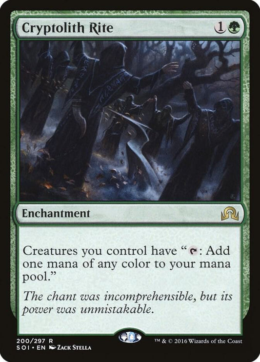 Cryptolith Rite #200 FOIL Shadows over Innistrad