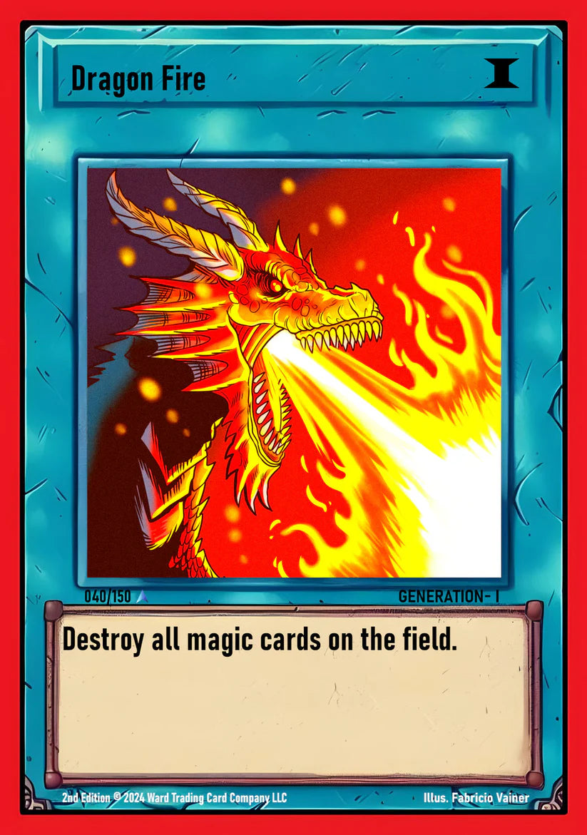 Dragon Fire #40 Ward Gen I