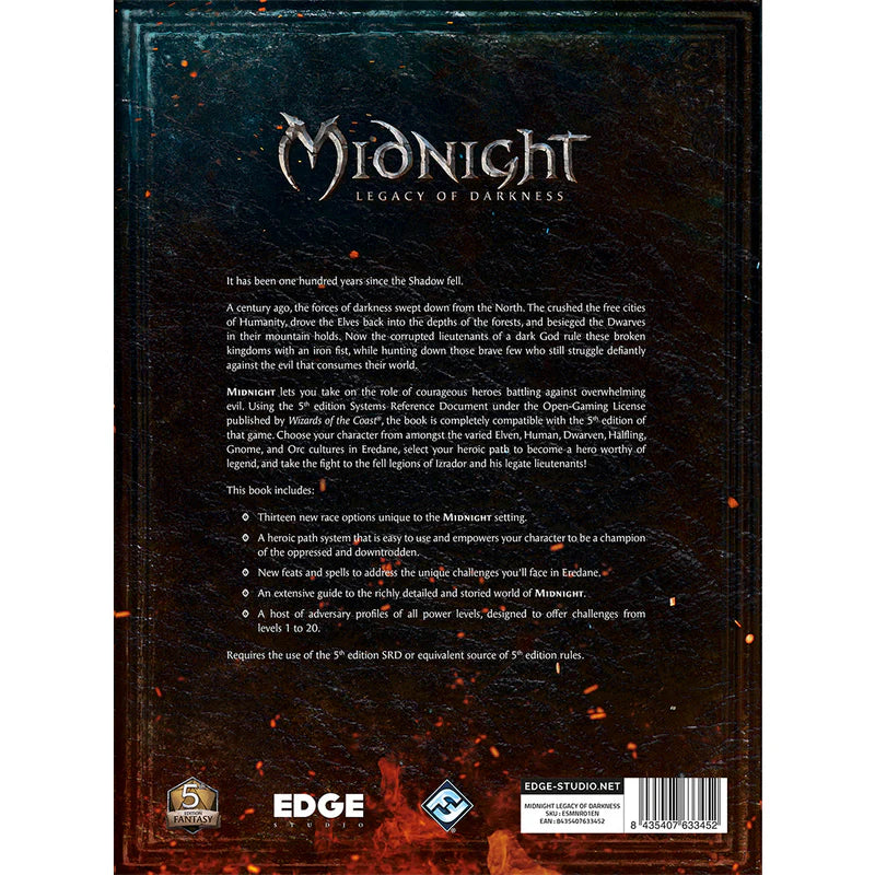 Midnight: Legacy of Darkness Player Book