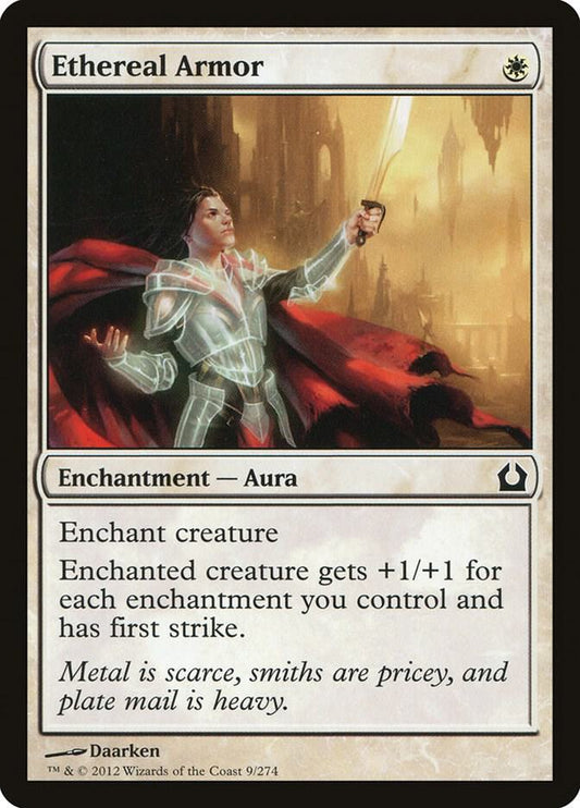 Ethereal Armor #9 FOIL Return to Ravnica