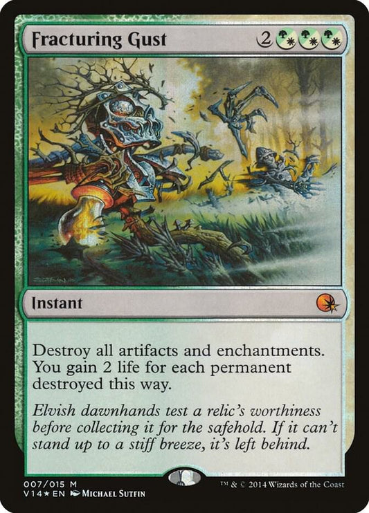 Fracturing Gust #7 FOIL From the Vault Annihilation