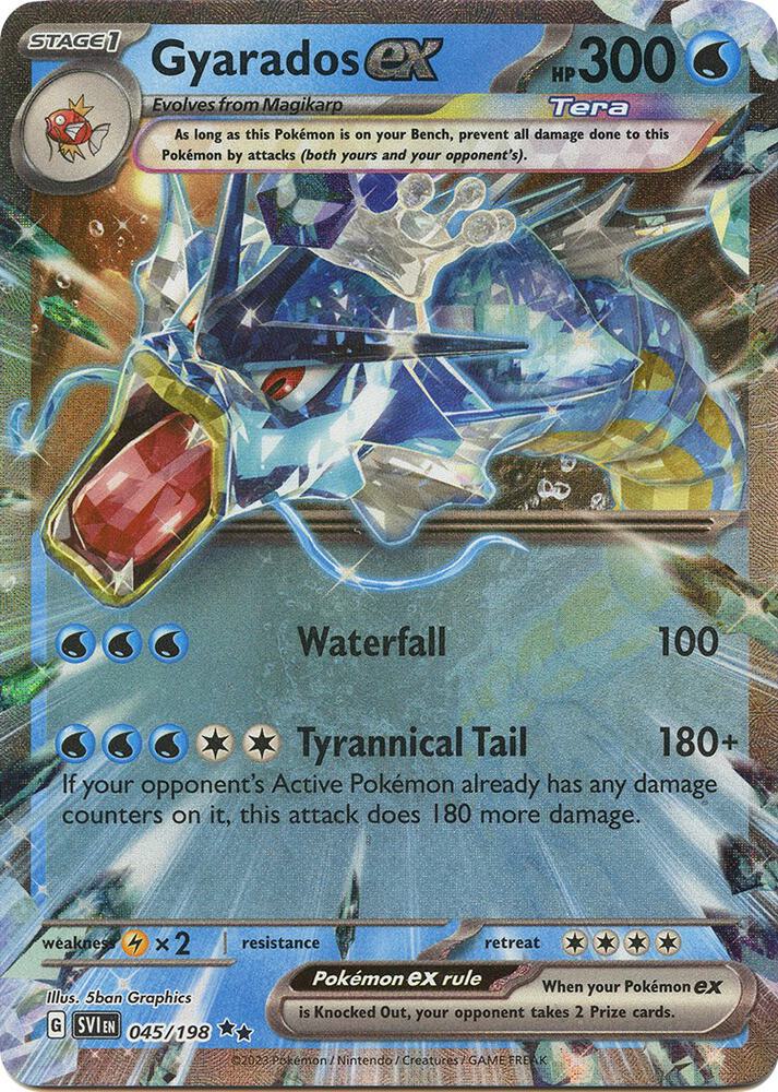 Gyarados EX #45 SV01: Scarlet & Violet Base Set