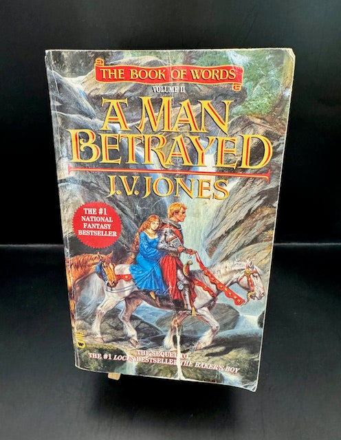 A Man Betrayed (1996) by J.V. Jones paperback novel