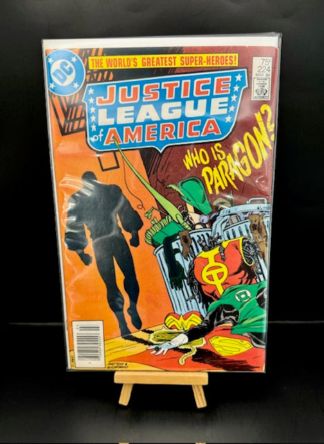 justice league america #224 comic book