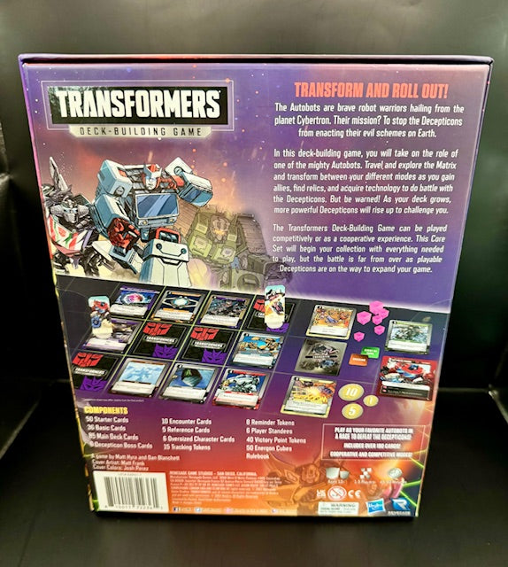 Transformers Deck-Building Game (NEW)