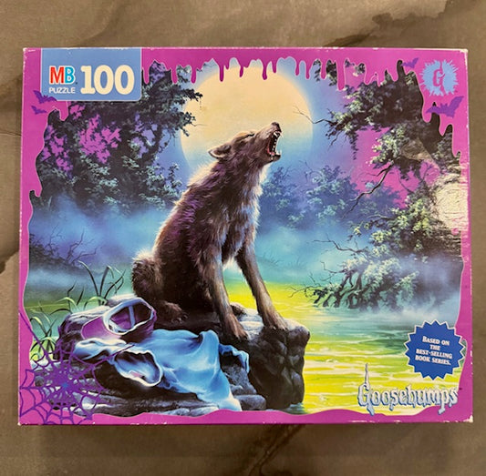 Goosebumps The Werewolf of Fever Swamp #14 100-piece Puzzle