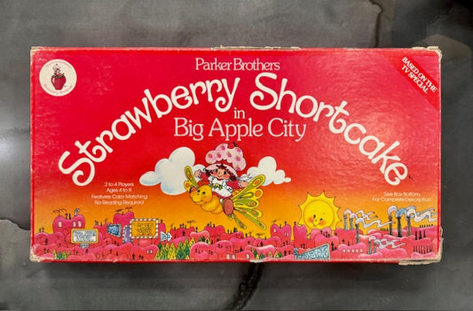 Strawberry Shortcake in Big Apple City Board Game (1981)