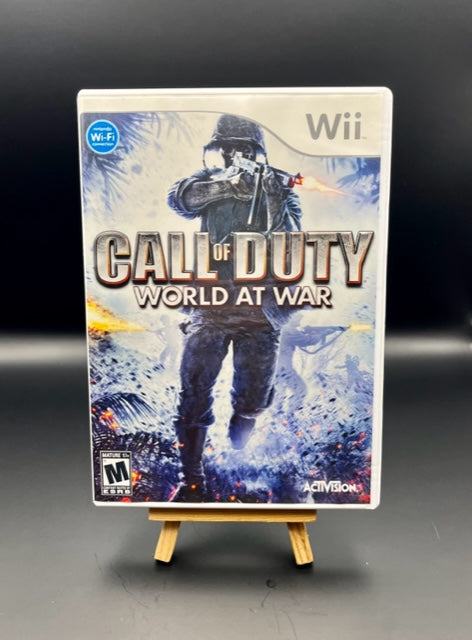 Wii Call of Duty World at War