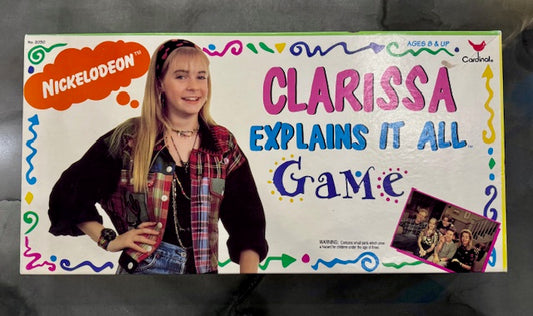 Vintage Clarissa Explains It All Board Game (1994)