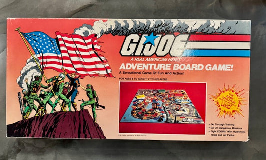 Vintage G.I. Joe Adventure Board Game (1982)