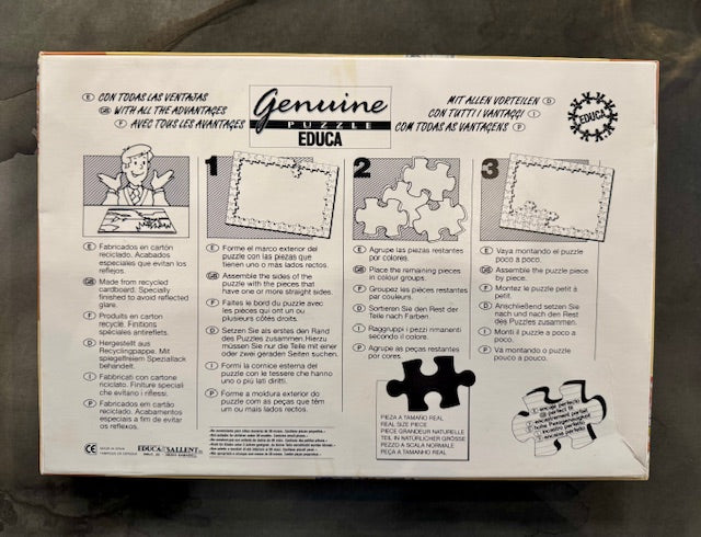 Vintage Genuine Bunny Puzzle 150-piece