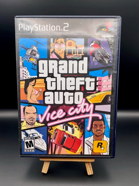 PlayStation 2 Grand Theft Auto Vice City (No map or instructions)