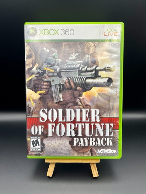 XBOX 360 Soldier of Fortune Payback (No instructions)