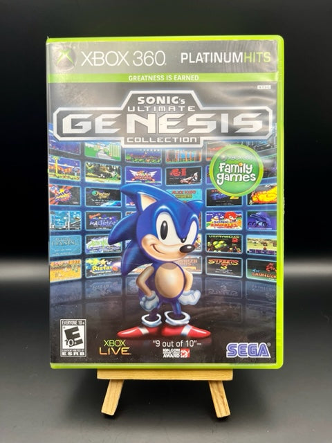 XBOX 360 Sonic's Ultimate Genesis Collection (Platinum Hits) (Complete)