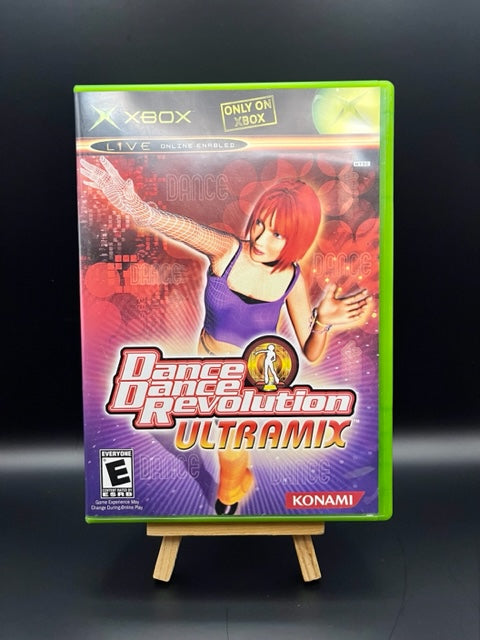 XBOX Dance Dance Revolution Ultramix (Game only) (No instructions)