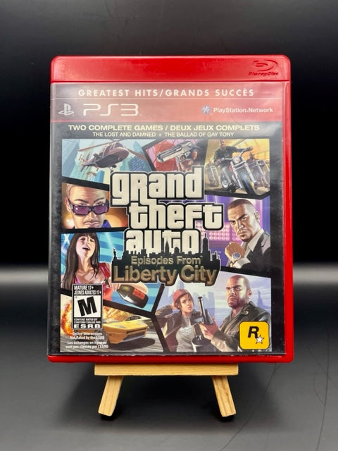 PlayStation 3 Grand Theft Auto Episodes from Liberty City (Greatest Hits) (Complete)