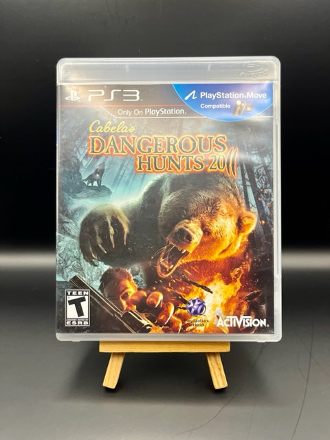 PlayStation 3 Cabela's Dangerous Hunts 2011 (Game only) (Complete)