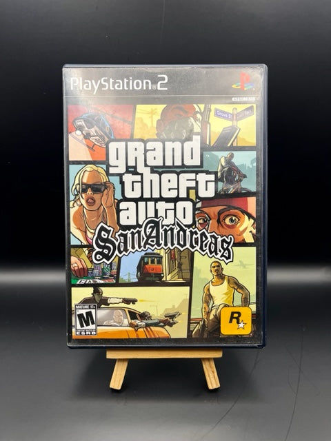 PlayStation 2 Grand Theft Auto San Andreas (No map)