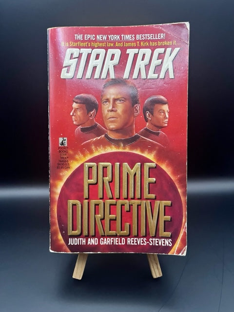 1991 Star Trek Prime Directive, 1st Edition paperback