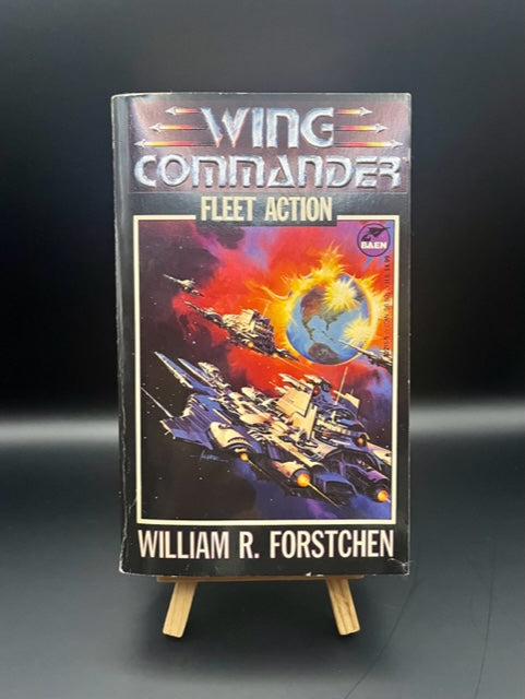 1994 Wing Commander Fleet Action paperback by William Forstchen
