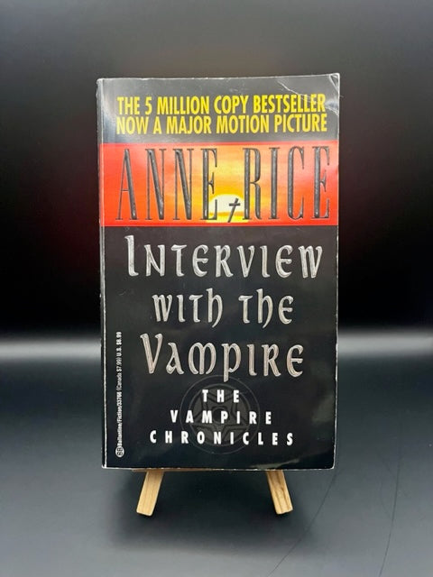 1990 Interview with the Vampire paperback by Anne Rice