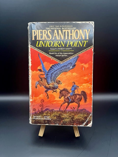 1990 Unicorn Point, Book 6 of the Apprentice Adept Series paperback by Piers Anthony