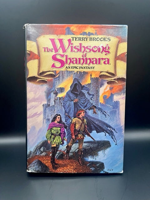 1985 The Wishsong of Shannara hardcover by Terry Brooks