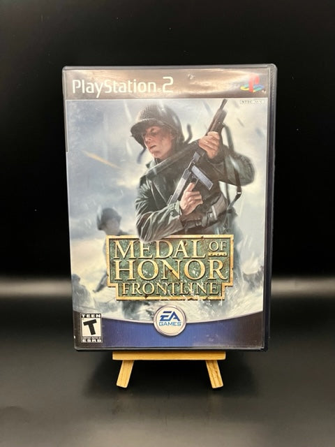 medal of honor frontline ps2 game video game italian complete pal